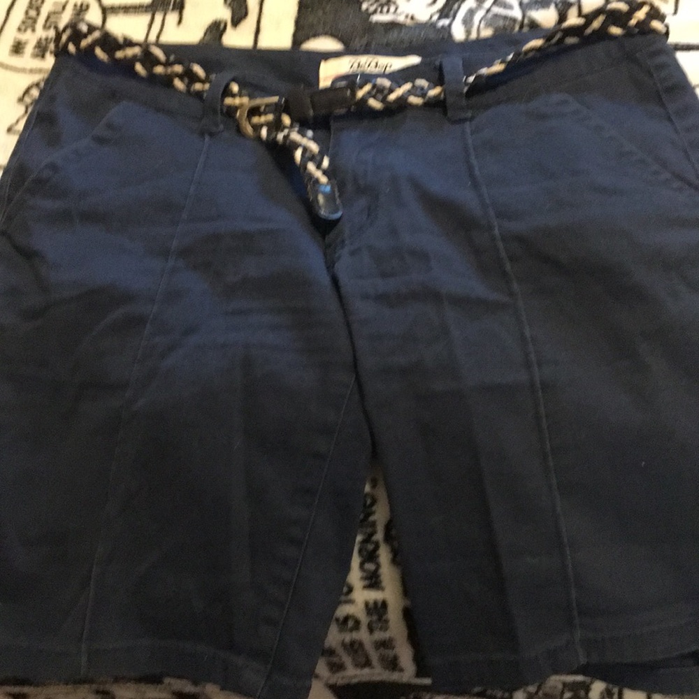 Bebop Blue Bermuda Shorts
